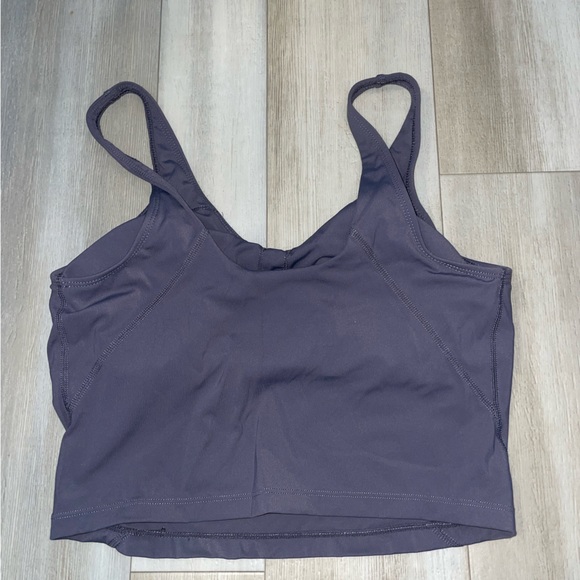 Longline athletic crop top - Picture 2 of 3